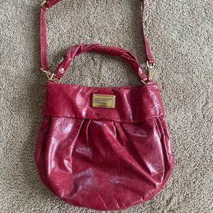 Marc Marc Jacobs Workwear Red Hobo Bag